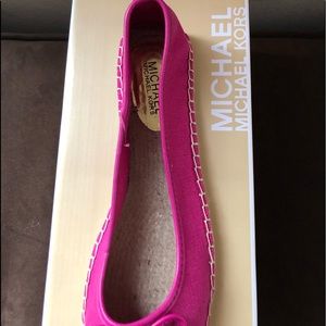 Michael Kors Meg Espadrille Fuschia
